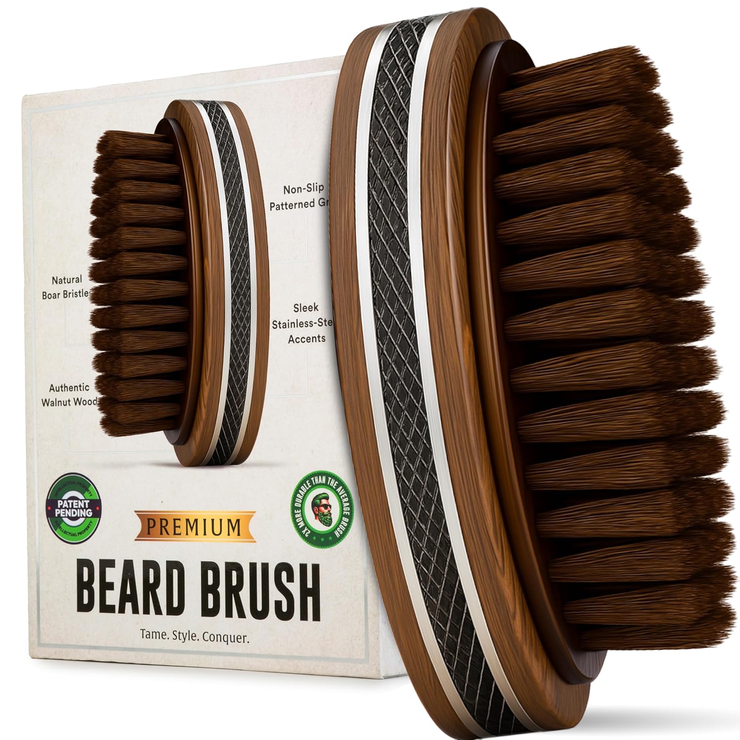 Alpha Organics Beard Brush